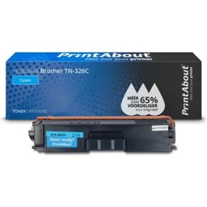 PrintAbout TN-326C Toner Cyan - Hohe Kapazität für Brother PrintAbout TN-326C Toner Cyan - Hohe Kapazität für Brother