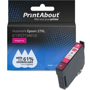 PrintAbout Cartouche d'encre Magenta Epson 27XL Haute Capacité - Publicité PrintAbout Cartouche d'encre Magenta Epson 27XL Haute Capacité - Publicité