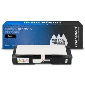 PrintAbout Ricoh 406479 Schwarzer Toner - Druckerpatrone PrintAbout Ricoh 406479 Schwarzer Toner - Druckerpatrone
