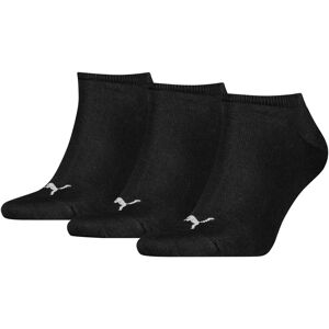 Puma Unisex Sneaker Plain 3 Pack - Black - Size: 9-11 - Slippers Puma Unisex Sneaker Plain 3 Pack - Black - Size: 9-11 - Slippers