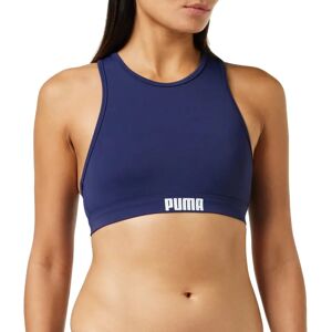 PUMA Navy Racerback Swim Top - Women - S - Swimsuit PUMA Navy Racerback Swim Top - Women - S - Swimsuit