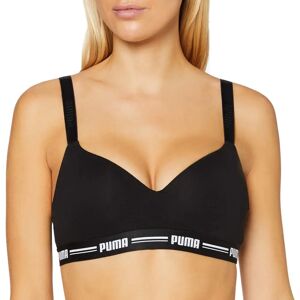 Svart Puma dam sport-bh med vadderad form - Stödjande och snygg Svart Puma dam sport-bh med vadderad form - Stödjande och snygg