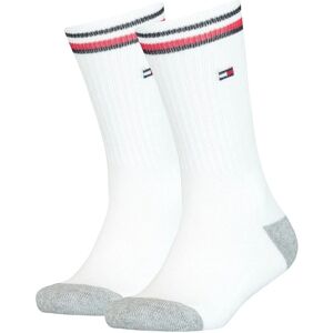 Tommy Hilfiger Vit Storlek 9/11.5 Ikoniska Sportsockor - Sockor Tommy Hilfiger Vit Storlek 9/11.5 Ikoniska Sportsockor - Sockor