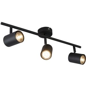 QAZQA Jeana Adjustable Spotlights - Modern Black QAZQA Jeana Adjustable Spotlights - Modern Black
