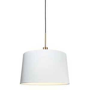 Qazqa Modern Pendant Light White 45cm Adjustable E27 IP20 Qazqa Modern Pendant Light White 45cm Adjustable E27 IP20