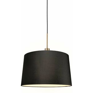 Qazqa Modern Pendant Light Bronze Black 45cm - Adjustable Style Qazqa Modern Pendant Light Bronze Black 45cm - Adjustable Style