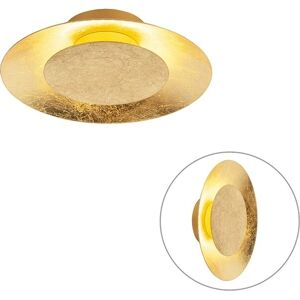 QAZQA Sun Lámpara de Techo Moderna Dorada - 6W LED QAZQA Sun Lámpara de Techo Moderna Dorada - 6W LED