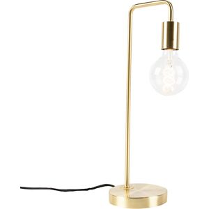 QAZQA Brass Art Deco Table Lamp - Adjustable Brightness QAZQA Brass Art Deco Table Lamp - Adjustable Brightness