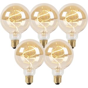 LUEDD Large LED Spiral Bulbs Set - E27 Dimmable - Atmosphere Creator LUEDD Large LED Spiral Bulbs Set - E27 Dimmable - Atmosphere Creator
