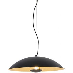 Qazqa Moderno Pendant Lamp - Vintage Black/Gold - 60cm - Adjustable Height Qazqa Moderno Pendant Lamp - Vintage Black/Gold - 60cm - Adjustable Height