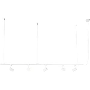 Qazqa Jeana System aus Lichtschienen - Verstellbare Spots - Weiß Qazqa Jeana System aus Lichtschienen - Verstellbare Spots - Weiß
