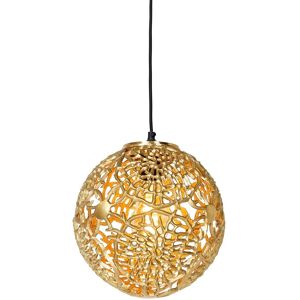 Qazqa Art Deco Pendant Lamp Gold - Adjustable Height - Max 40W Qazqa Art Deco Pendant Lamp Gold - Adjustable Height - Max 40W