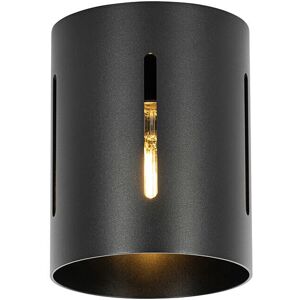 QAZQA Yana Black Ceiling Light - Modern Minimalist Design QAZQA Yana Black Ceiling Light - Modern Minimalist Design