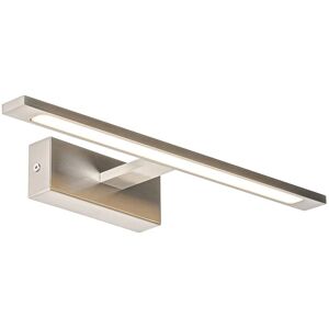 QAZQA Steel Wall Light Jerre - 41.5cm, IP44 - LED QAZQA Steel Wall Light Jerre - 41.5cm, IP44 - LED