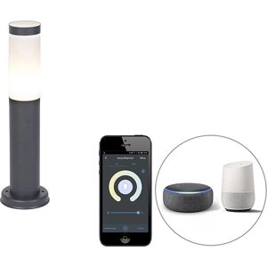 QAZQA Lampada esterna intelligente P45 - Rox QAZQA Lampada esterna intelligente P45 - Rox
