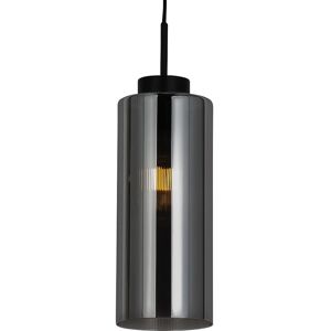 QAZQA Gray/Black Art Deco Pendant Lamp - Adjustable Height QAZQA Gray/Black Art Deco Pendant Lamp - Adjustable Height