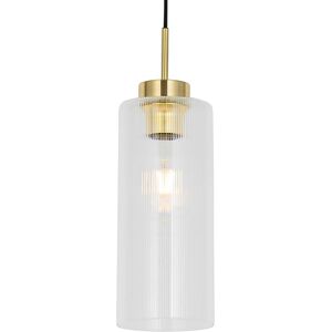 QAZQA Gold Art Deco Pendant lamp - Laura QAZQA Gold Art Deco Pendant lamp - Laura