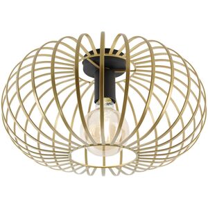 Qazqa Gold Smart Ceiling Light - 39cm, WiFi, E27, 4.9W Qazqa Gold Smart Ceiling Light - 39cm, WiFi, E27, 4.9W