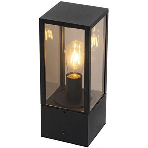 QAZQA Charlois Black Outdoor Floor Lamp - Modern IP44 QAZQA Charlois Black Outdoor Floor Lamp - Modern IP44