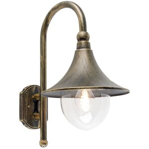QAZQA QAZQA Antique Outdoor Wall Light - IP44 Smart Gold QAZQA QAZQA Antique Outdoor Wall Light - IP44 Smart Gold