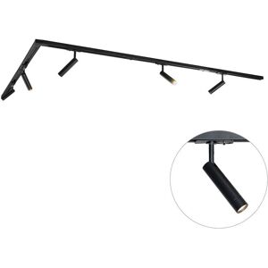 QAZQA Iconic Ivy Modern Track Lighting - 5 Adjustable Spots QAZQA Iconic Ivy Modern Track Lighting - 5 Adjustable Spots