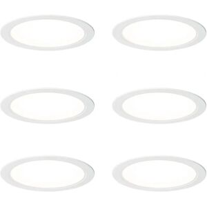 Qazqa Moderno Einbauspots - 6x LED, 17cm, verstellbar Qazqa Moderno Einbauspots - 6x LED, 17cm, verstellbar