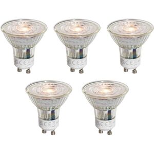 LUEDD LED Bulb Set - 5x GU10 50mm 2700K - Transparent LUEDD LED Bulb Set - 5x GU10 50mm 2700K - Transparent