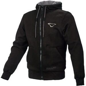Macna Nuclone Schwarze Motorrad-Hoodie - Schutzkapuzen Macna Nuclone Schwarze Motorrad-Hoodie - Schutzkapuzen