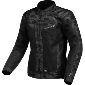 Macna Empire Camo Veste textile imperméable pour dames - Veste moto - Publicité Macna Empire Camo Veste textile imperméable pour dames - Veste moto - Publicité