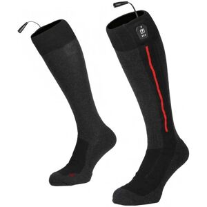 Chaussettes chauffantes Macna Lava 2.0 - Noir Rouge - Taille 37-40 Chaussettes chauffantes Macna Lava 2.0 - Noir Rouge - Taille 37-40