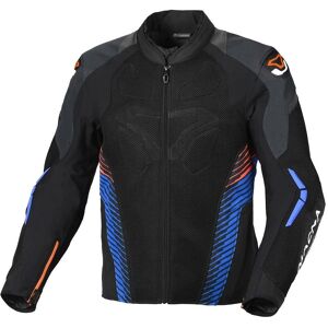 Blouson textile moto imperméable Macna Novic - Noir Bleu Orange - 2XL - Publicité Blouson textile moto imperméable Macna Novic - Noir Bleu Orange - 2XL - Publicité