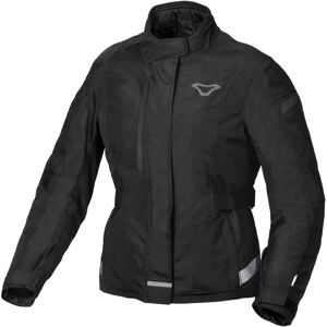 Veste textile imperméable pour femmes Macna Nivala - Noir Veste textile imperméable pour femmes Macna Nivala - Noir