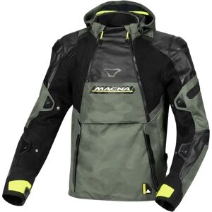 Giacca impermeabile da moto Macna Bradical Camo - Verde - L Giacca impermeabile da moto Macna Bradical Camo - Verde - L