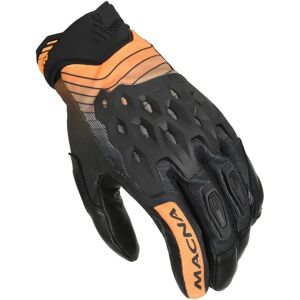 Guantes de motocicleta Macna Tanami - Negro Naranja - S - Unisex Guantes de motocicleta Macna Tanami - Negro Naranja - S - Unisex