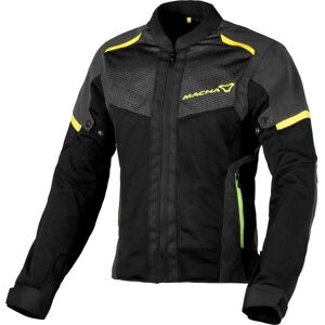 Macna Orcano 2.0 Schwarz Night Eye Fluo Gelb Jacke - Motorradbekleidung Macna Orcano 2.0 Schwarz Night Eye Fluo Gelb Jacke - Motorradbekleidung