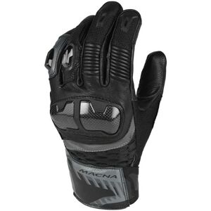 Guantes de moto en cuero negro Macna Chiza - Guantes de motocicleta Guantes de moto en cuero negro Macna Chiza - Guantes de motocicleta