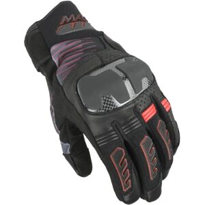 Gants Moto Macna Rime 2.0 Nero Rosso - Léger et Sportif - Publicité Gants Moto Macna Rime 2.0 Nero Rosso - Léger et Sportif - Publicité