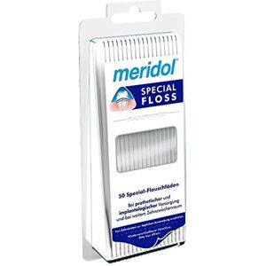 Meridol Zahnseide Spezial Floss für Implantate, Brücken, Zahnspangen - Zahnseide Meridol Zahnseide Spezial Floss für Implantate, Brücken, Zahnspangen - Zahnseide