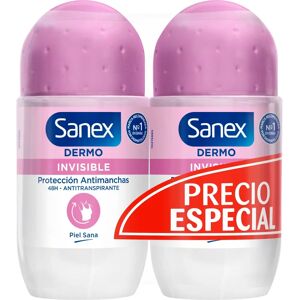 Sanex Dermo Invisible Roll-On Deodorant Duo 2 x 50ml Sanex Dermo Invisible Roll-On Deodorant Duo 2 x 50ml