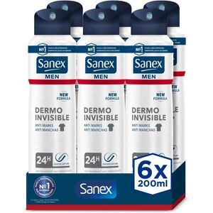 Sanex Men Dermo Invisible Deodorant Spray 200 ml Sanex Men Dermo Invisible Deodorant Spray 200 ml