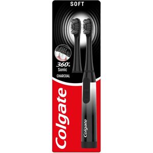 Colgate Battery 360 Sonic Charcoal Soft Toothbrush - Toothbrush Colgate Battery 360 Sonic Charcoal Soft Toothbrush - Toothbrush