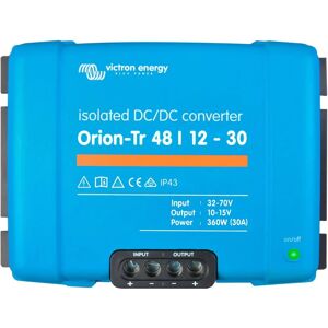 Victron Energy Orion-Tr 48/12-30A - DC/DC Wandler - Blau Victron Energy Orion-Tr 48/12-30A - DC/DC Wandler - Blau