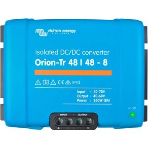 Convertisseur DC-DC Victron Energy Orion-Tr 48/48-8A - 380 W - Publicité Convertisseur DC-DC Victron Energy Orion-Tr 48/48-8A - 380 W - Publicité