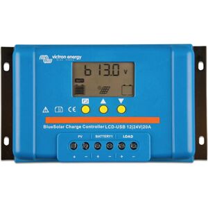 Victron Energy Victron Bluesolar PWM Charge Controller - 12/24V - 20A Victron Energy Victron Bluesolar PWM Charge Controller - 12/24V - 20A