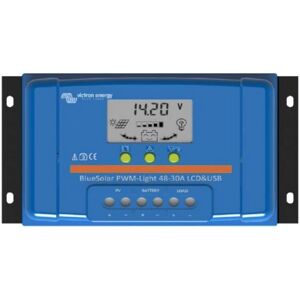 Victron Energy Charge Controller BlueSolar PWM-LCD&USB 48V - 20A Victron Energy Charge Controller BlueSolar PWM-LCD&USB 48V - 20A