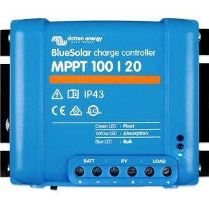 Victron Energy BlueSolar MPPT 100V 20 amp 48V Solar Charge Controller Victron Energy BlueSolar MPPT 100V 20 amp 48V Solar Charge Controller