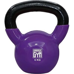 Orange Gym Modello 6KG Pesa russa in vinile - Attrezzatura fitness Orange Gym Modello 6KG Pesa russa in vinile - Attrezzatura fitness