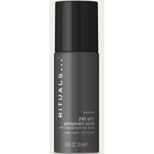 Rituals - Homme 24h Anti-transpirant Spray - Pour hommes - 50 ml Rituals - Homme 24h Anti-transpirant Spray - Pour hommes - 50 ml