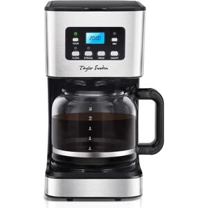Cafetière Taylor Swoden avec minuterie programmable, 950W, 1.5L (12 tasses), écran LCD - Publicité Cafetière Taylor Swoden avec minuterie programmable, 950W, 1.5L (12 tasses), écran LCD - Publicité