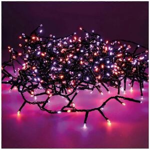 Lumineo Mehrfarbige LED-Lichterkette - 14m Innen/Außen Lumineo Mehrfarbige LED-Lichterkette - 14m Innen/Außen